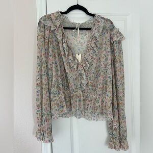 Anthropologie floral top
